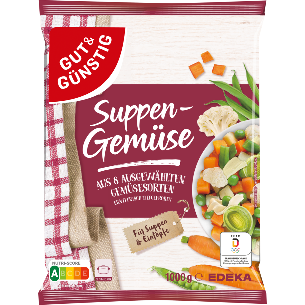 GUT&GÜNSTIG Suppengemüse 1000g
