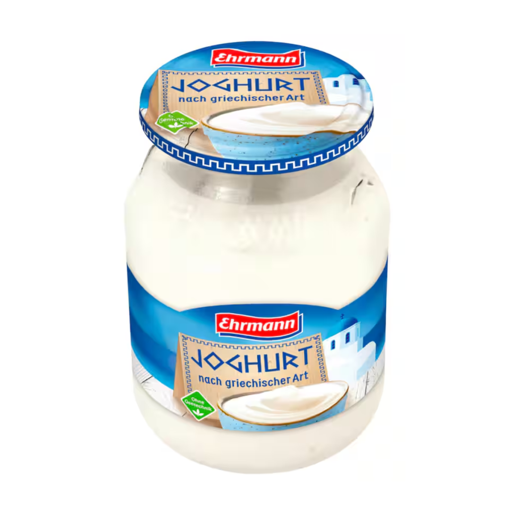 Ehrmann Йогурт, греческий стиль 9,7% 470g MW