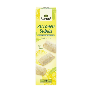 Bio Alnatura Zitronen Sables 110g