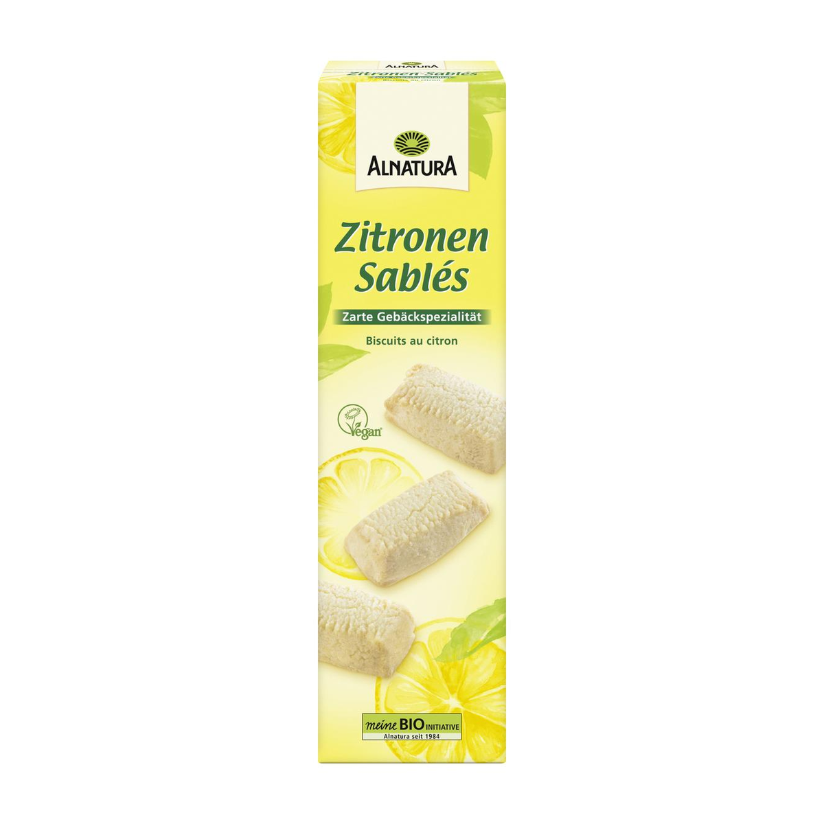 Bio Alnatura Zitronen Sables 110g