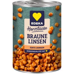EDEKA Herzstücke Braune Linsen 400g