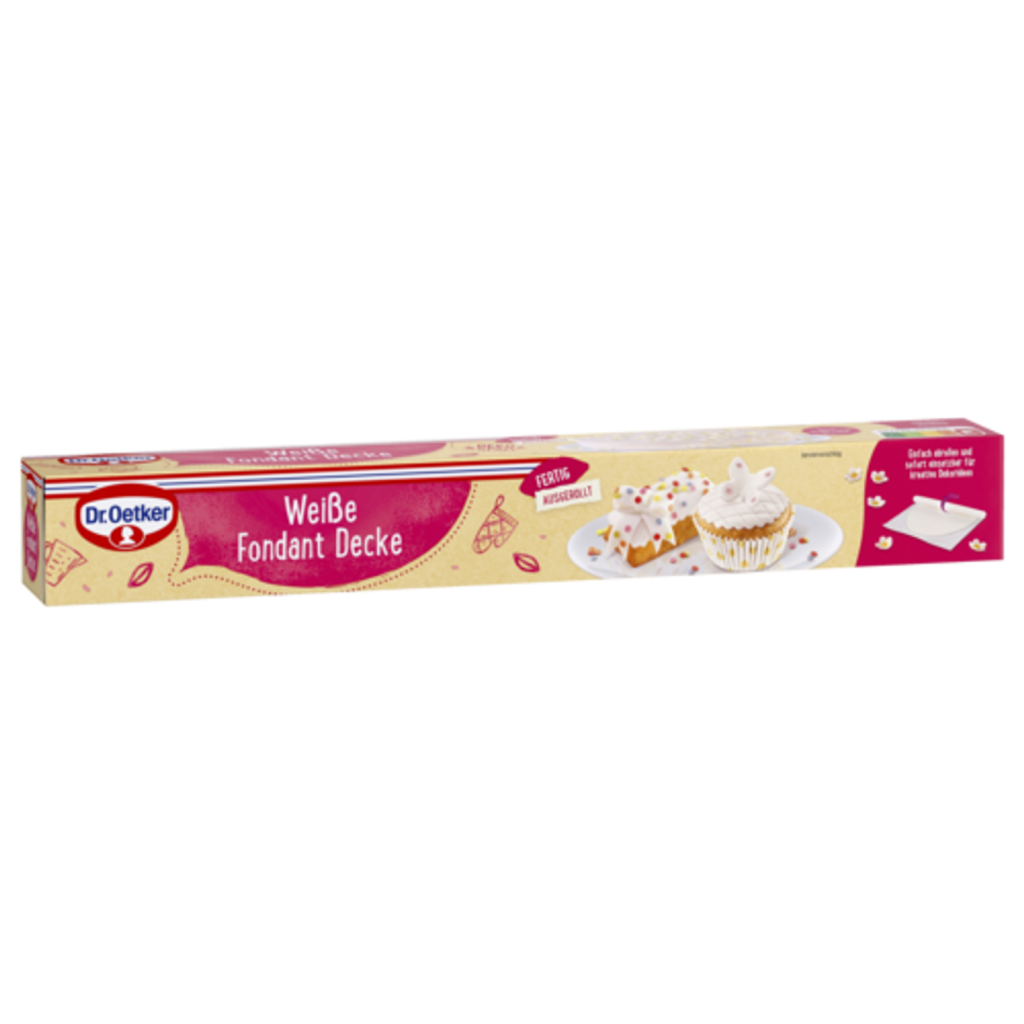 Dr.Oetker Weiße Fondant Decke 450g