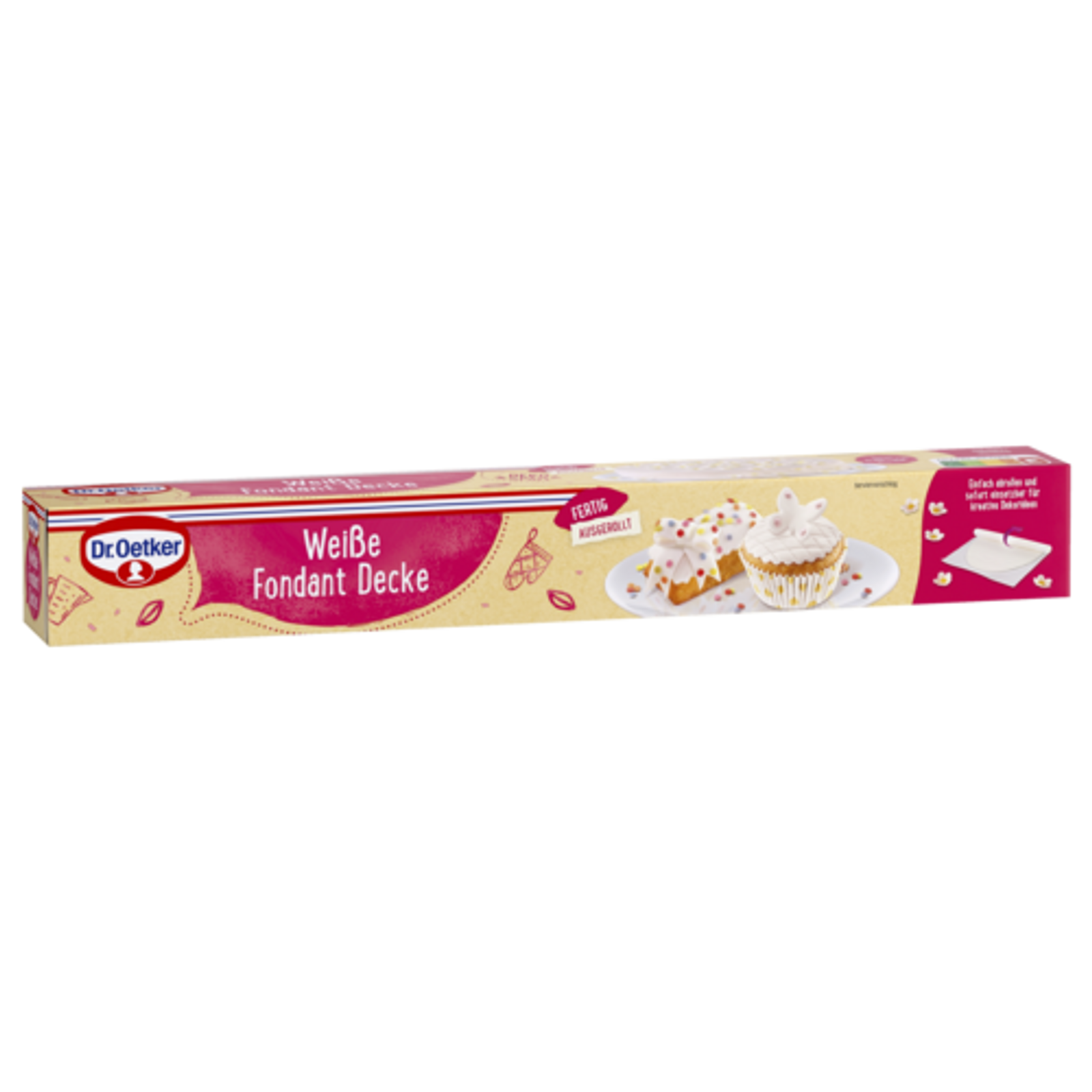 Dr.Oetker Weiße Fondant Decke 450g