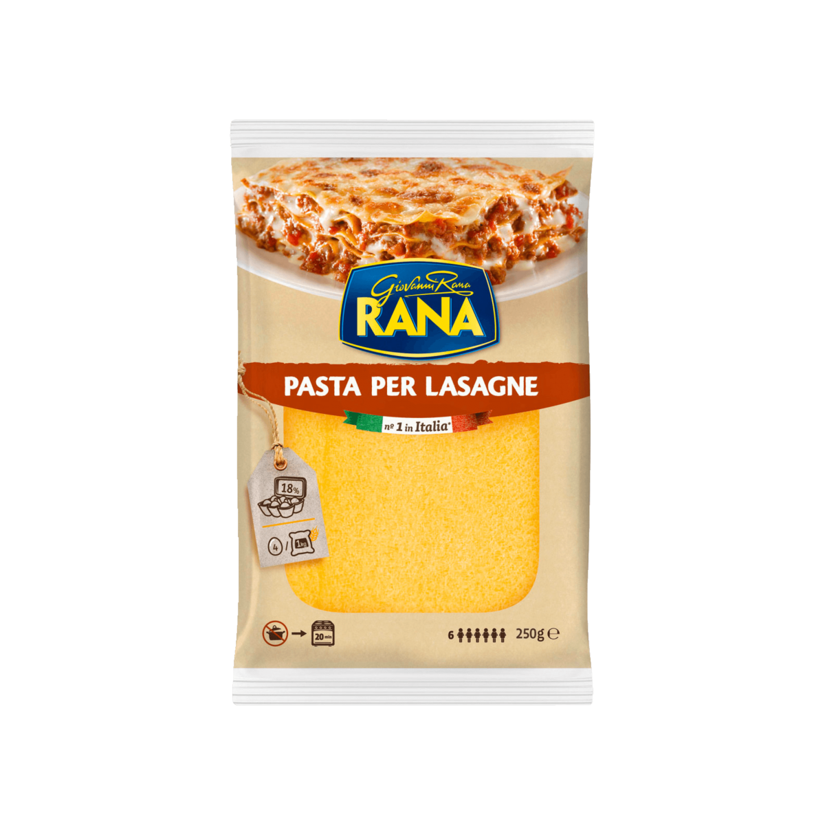 Rana Lasagneblätter 250g