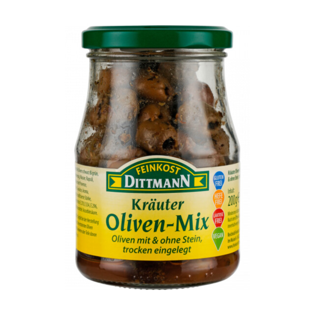 Feinkost Dittmann Kräuteroliven Mix 200g