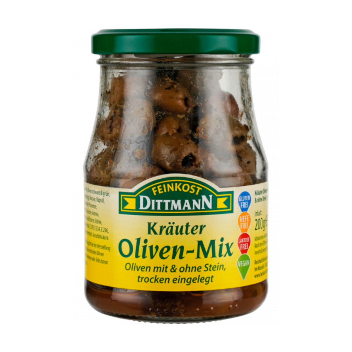 Feinkost Dittmann Kräuteroliven Mix 200g