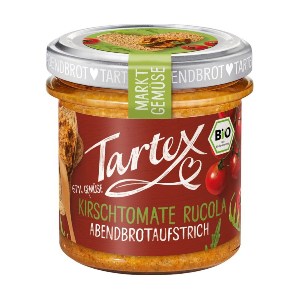 Bio Tartex Markt-Gemüse Rucola Kirschtomate 135g