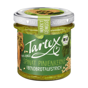 Bio Tartex Markt-Gemüse Spinat Pinienkerne 135g