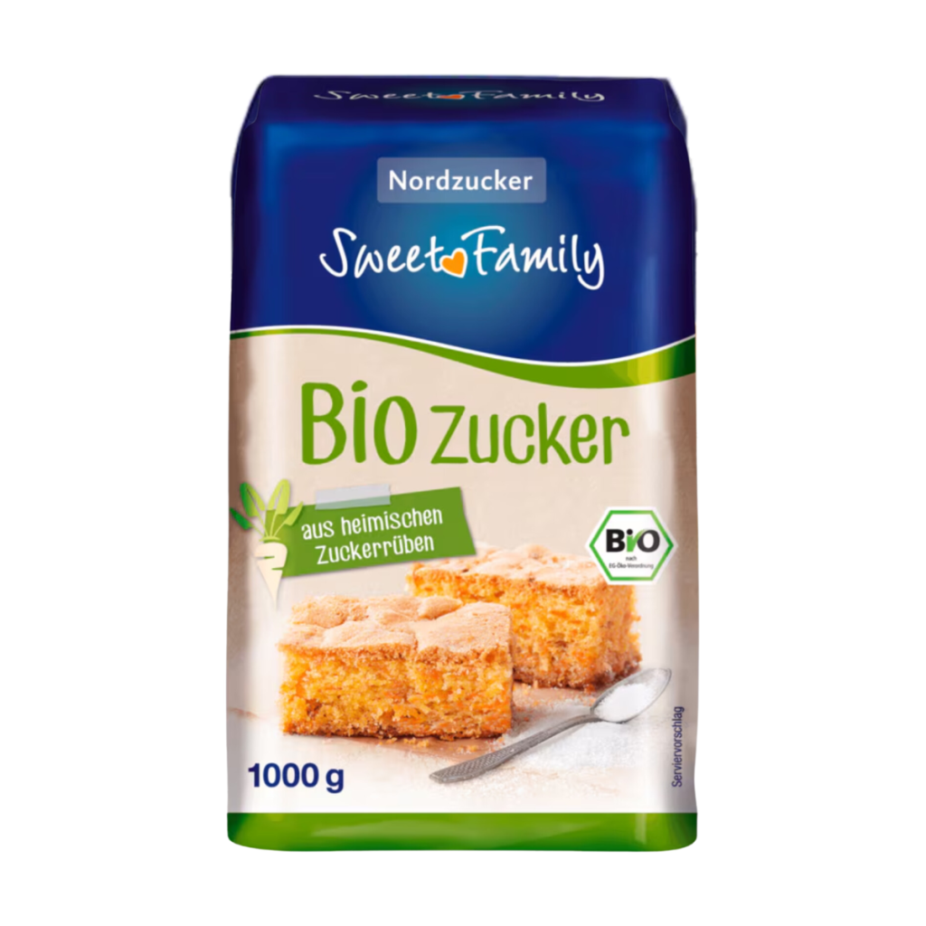 Bio Sweet Family Nordzucker Rübenzucker 1kg