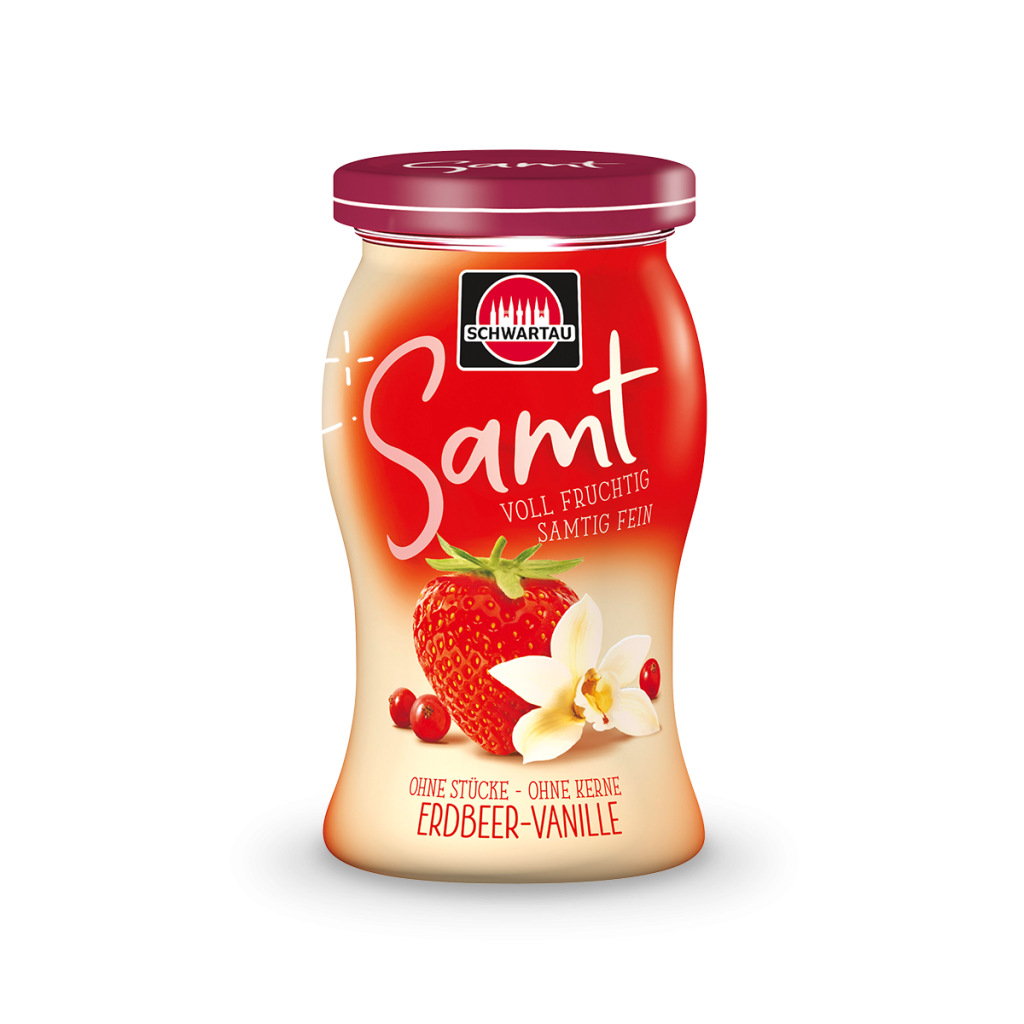 Schwartau Samt Erdbeer-Vanille 270g