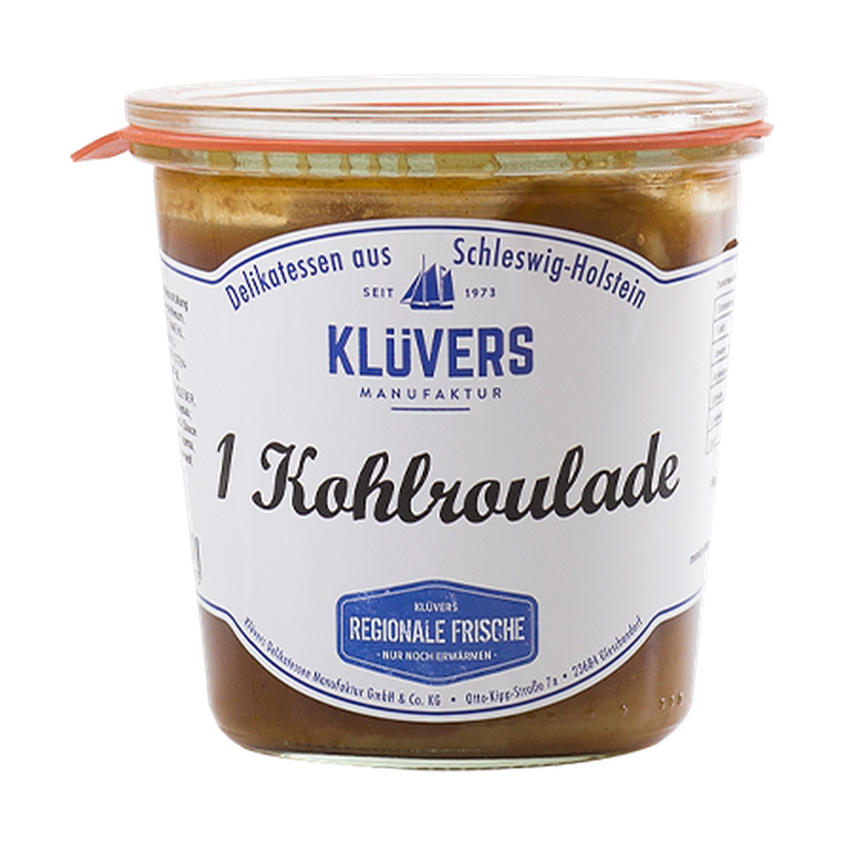 Klüvers Kohlroulade 1ST 450g MW