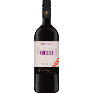 Wein-Genuss Zweigelt Qualitätswein trocken 1l