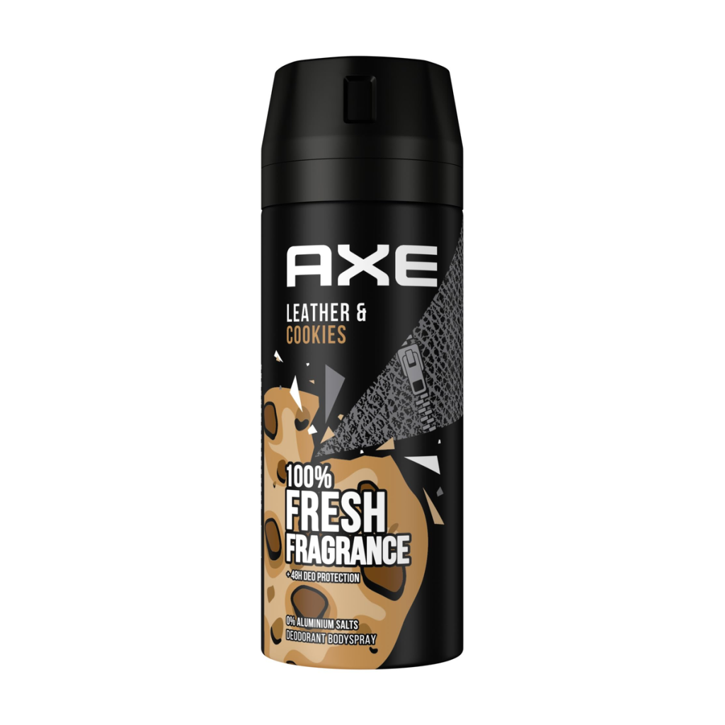 Axe Deo Bodyspra Collision Leather&Cookies ohne Aluminiumsalze 150ml