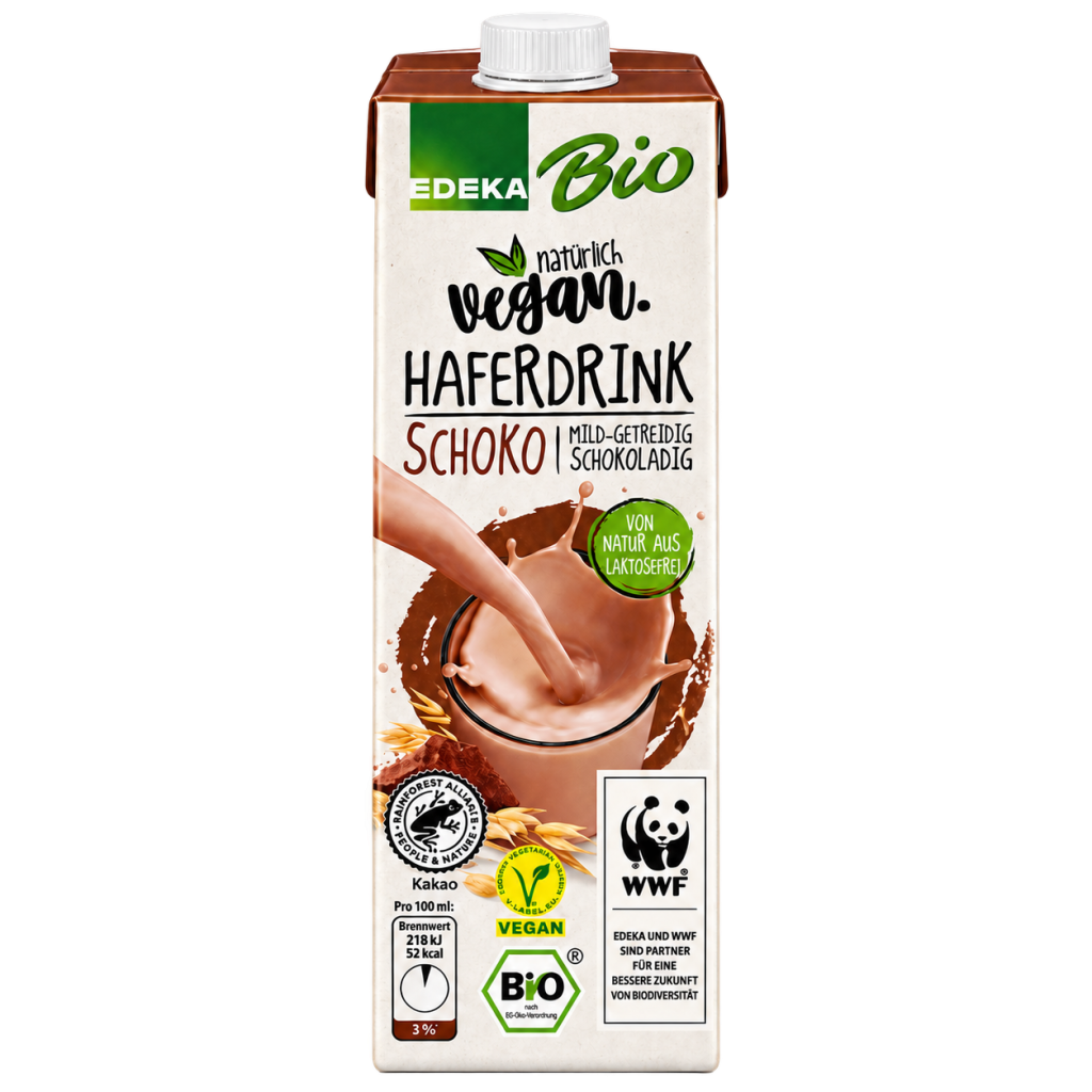 Bio EDEKA My вегетарианский веганский овсяный напиток шоколад 1l