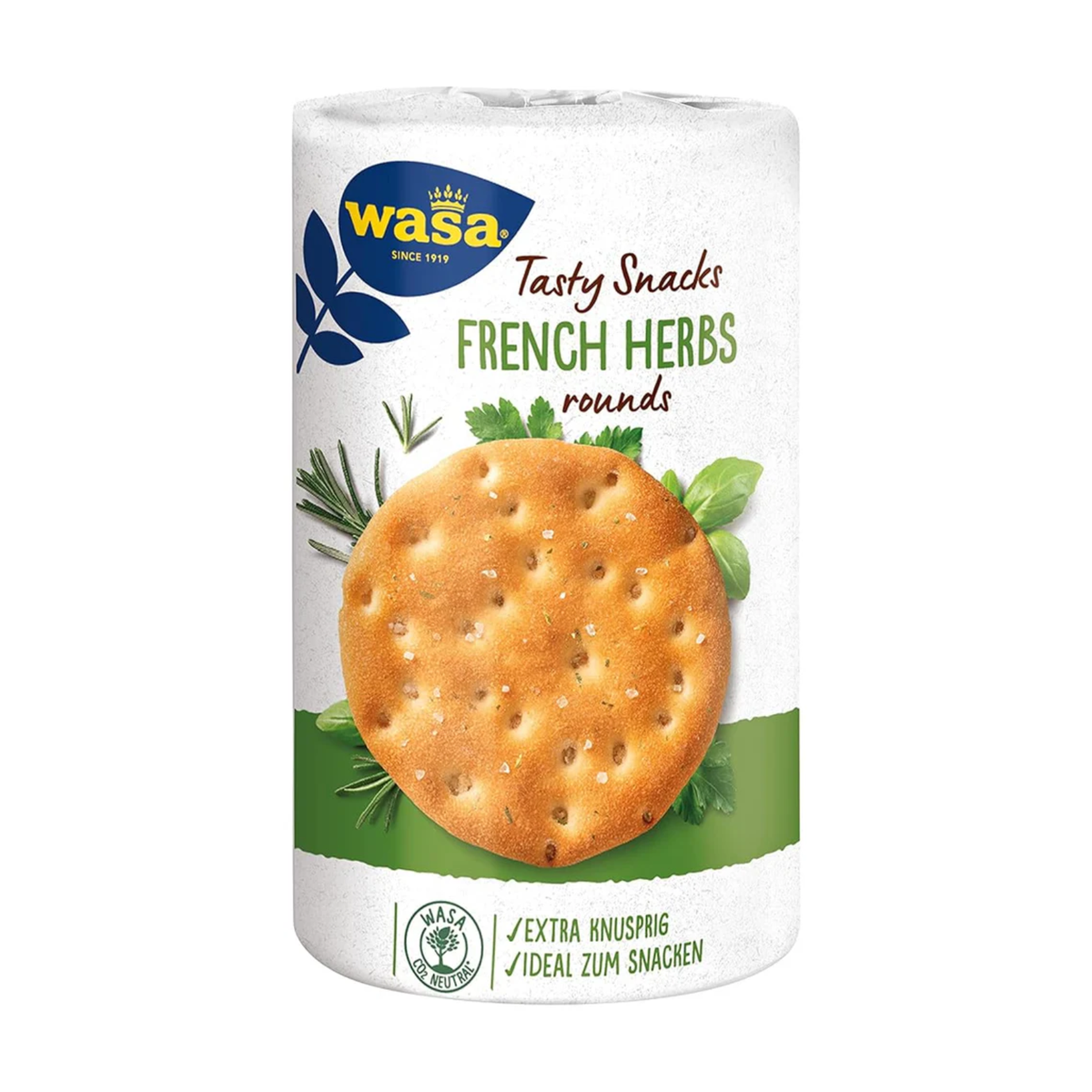 Wasa Tasty Snacks Rounds Herbs 205g