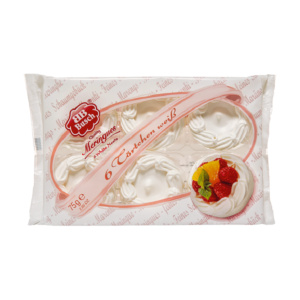 Busch Törtchen weiss Schaumgebäck 6ST 75g
