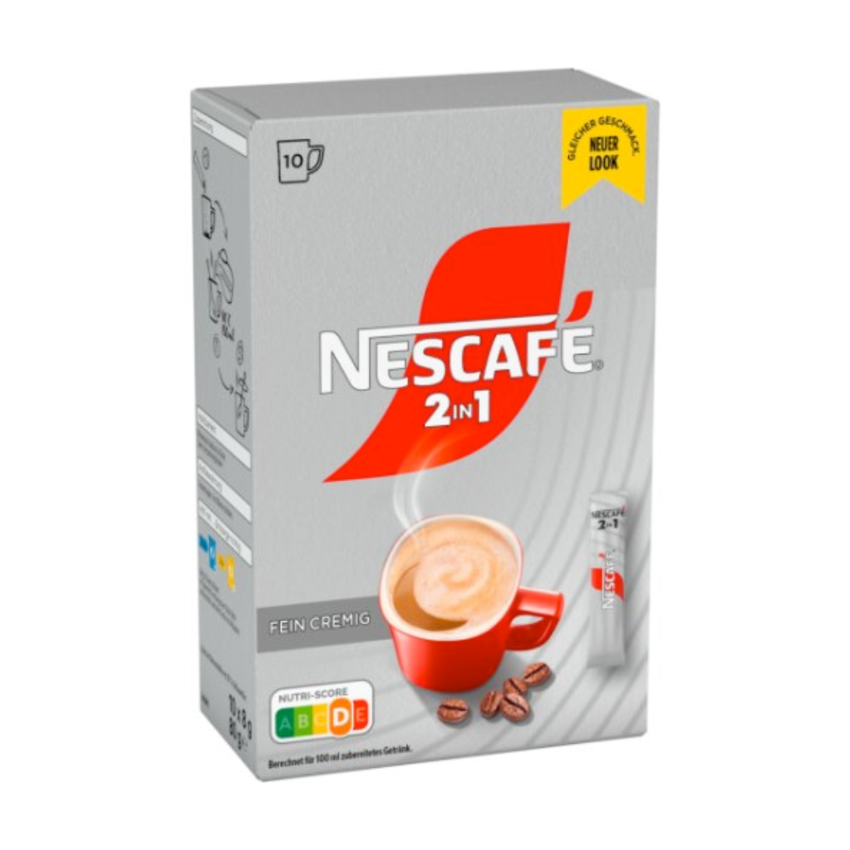 Nescafe 2in1 палочки 10ST 80g