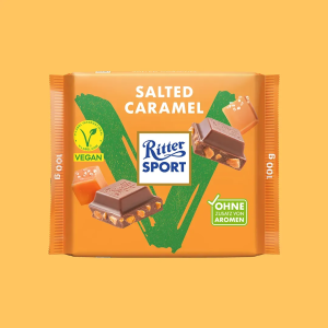 Ritter Sport Солёный карамель плитка 100g