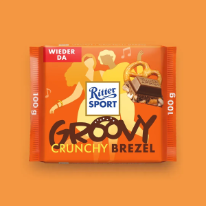 Ritter Sport Crunchy Brezel Tafel 100g