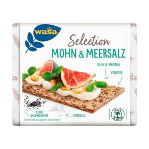 Wasa Mohn & Meersalz 245g