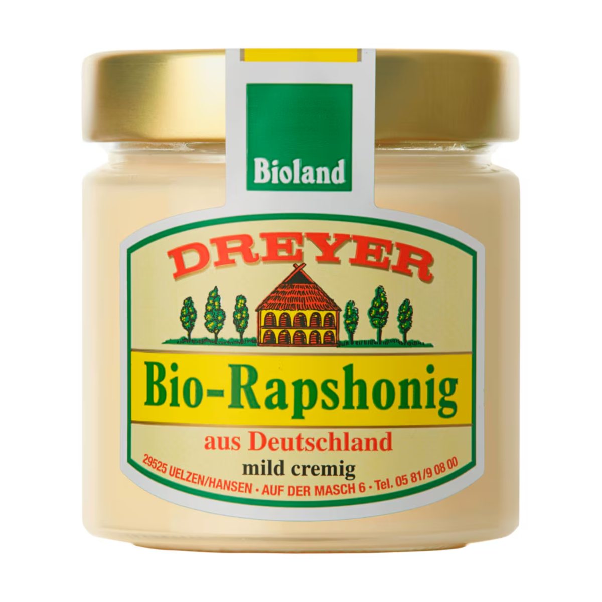 Bio Dreyer Deutscher Rapshonig 250g