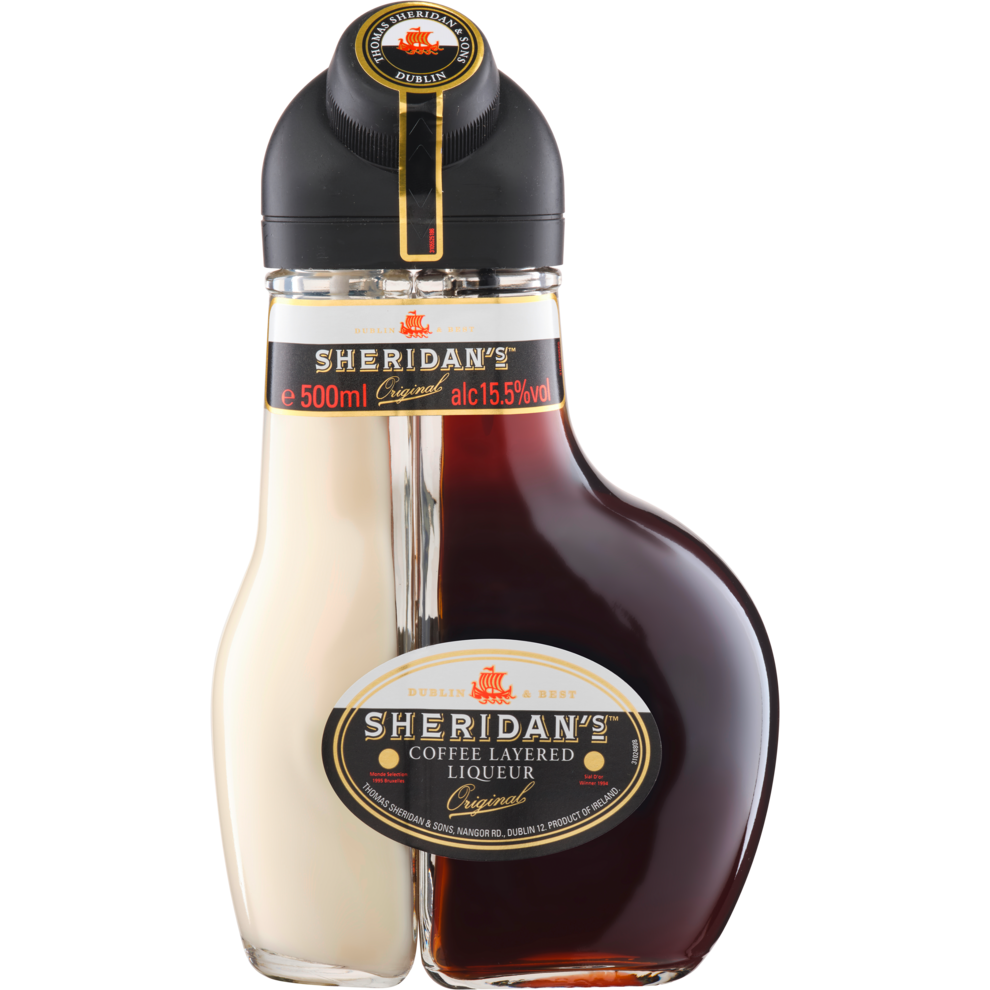 SHERIDAN'S Coffee Layered Liqueur 15,5% 0,5l