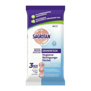 Sagrotan Hygiene-Reinigungstücher 60ST