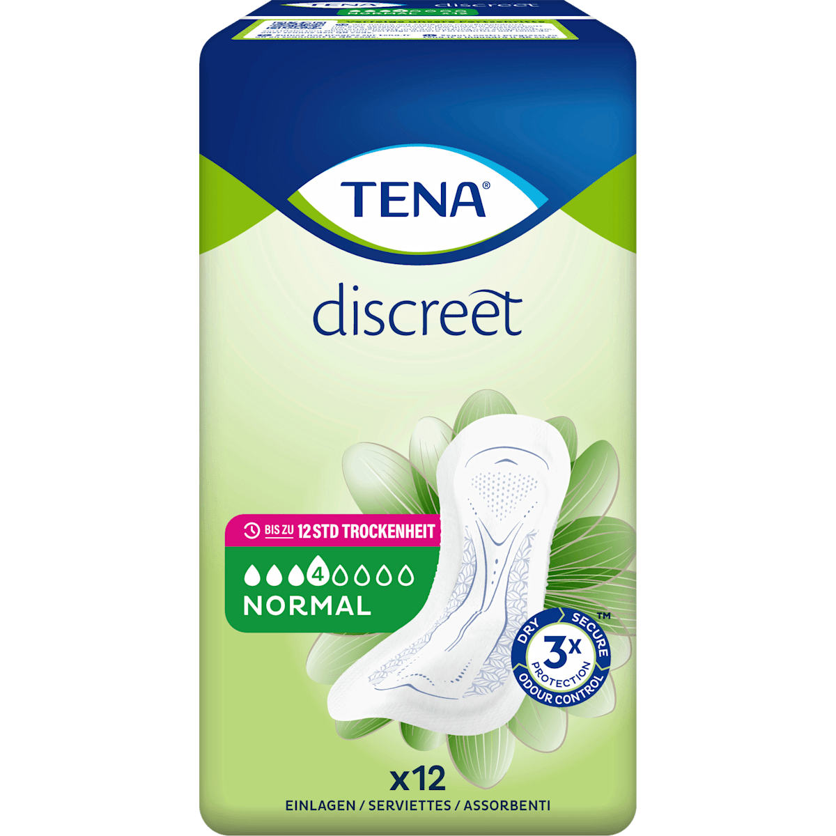 Tena Discreet Normal Einlagen 12ST
