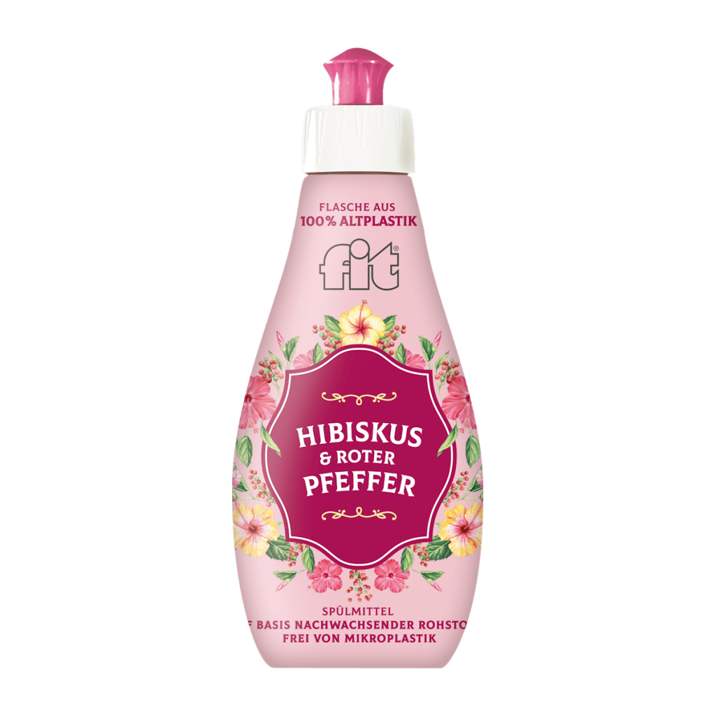 fit Handgeschirrspülmittel Hibiskus&Pfeffer 400ml