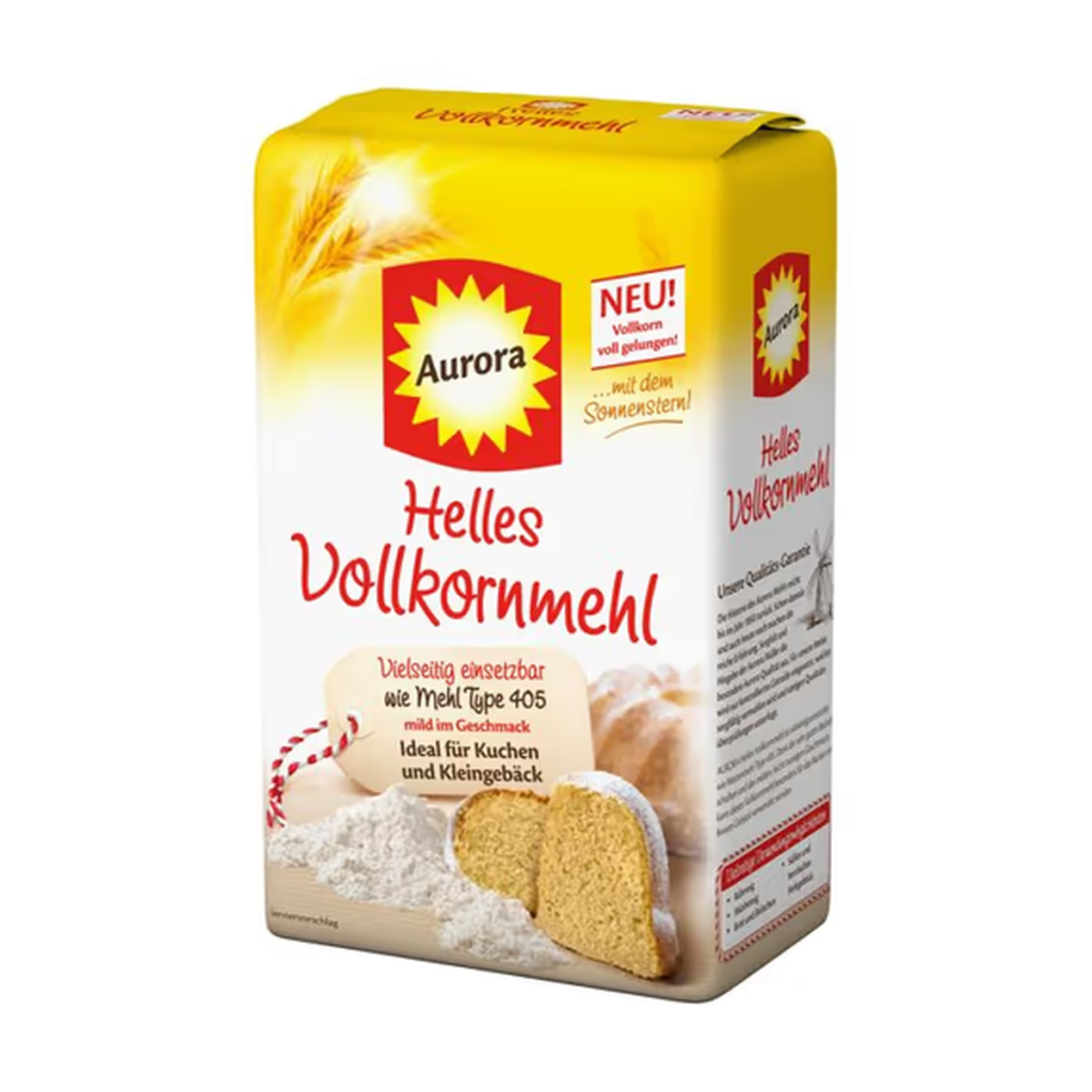 Aurora Helles Vollkornmehl 1kg