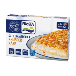 MSC Frosta Schlemmerfilet Knusper Käse 360g