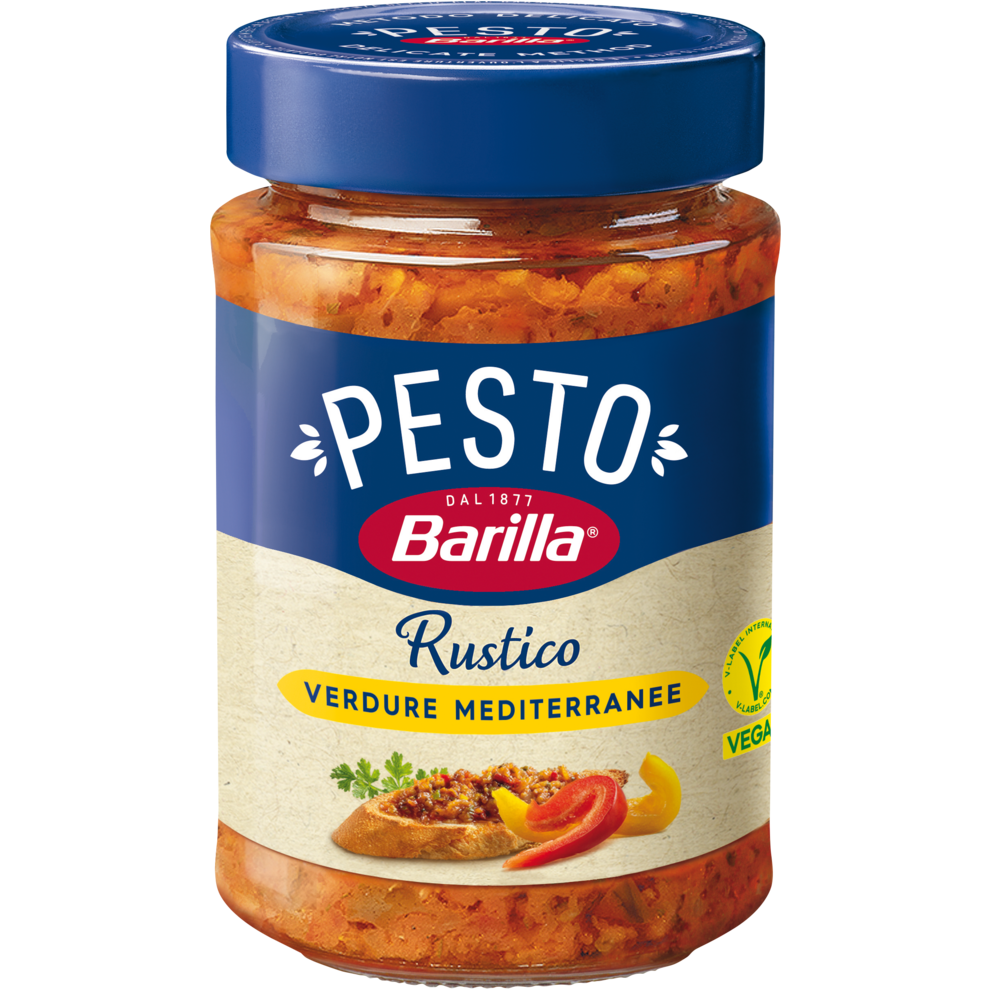 Barilla Pesto Rustico Mediterraneo 200g