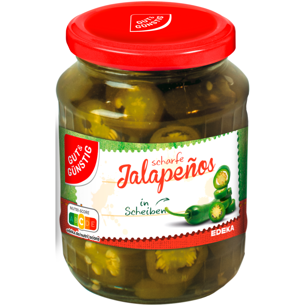 GUT&GÜNSTIG Jalapeno in Scheiben 340g