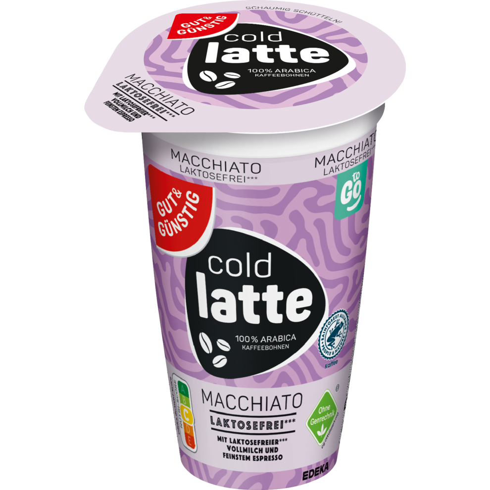 GUT&GÜNSTIG Latte Macchiato laktosefrei 250ml VLOG