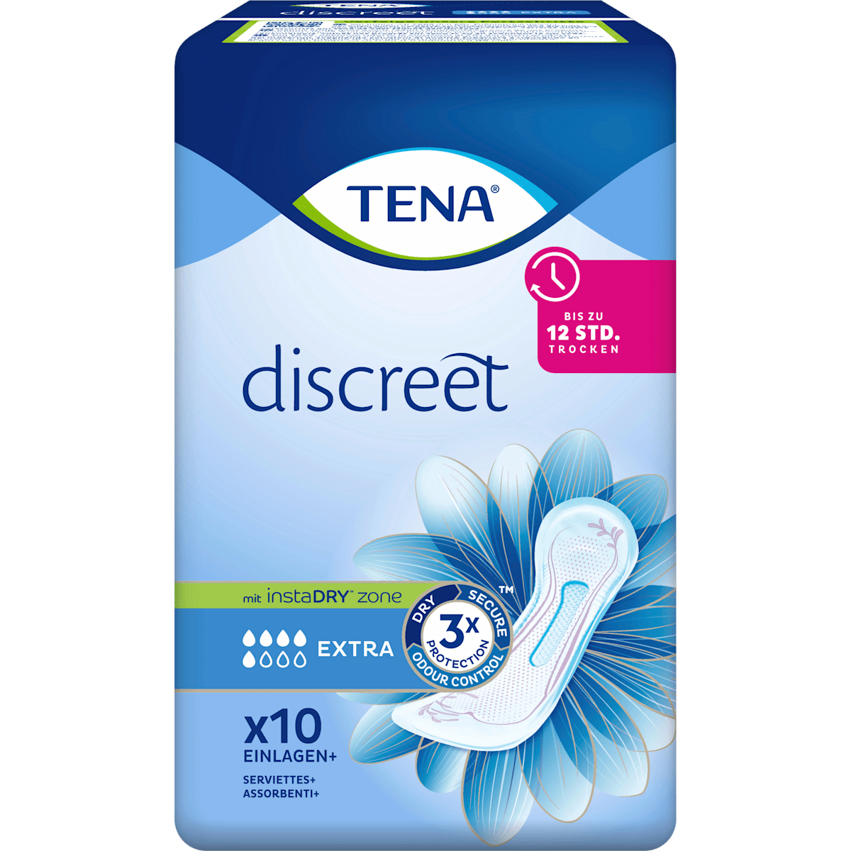 Tena Discreet Extra Einlagen 10ST