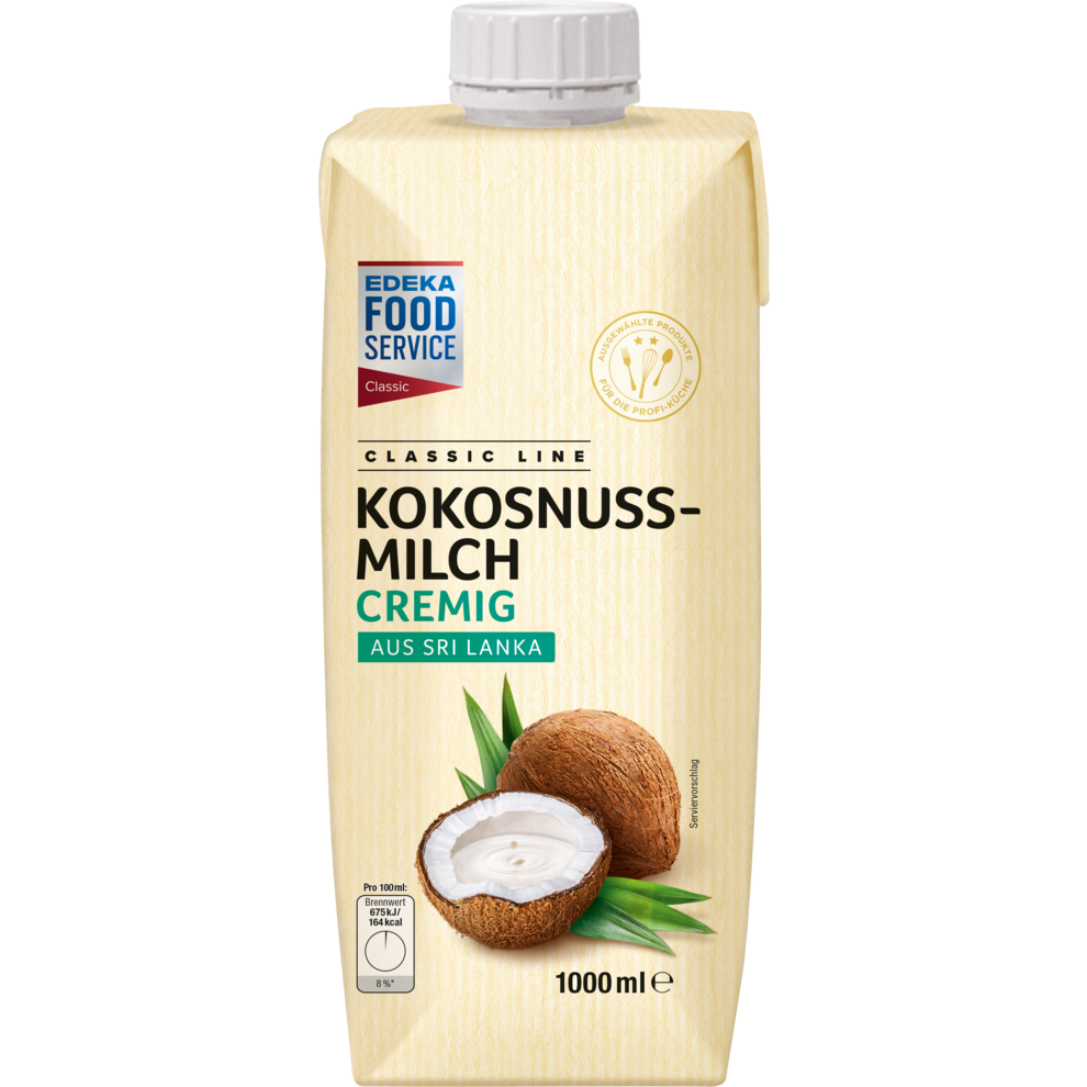 EDEKA Фудсервис классический кокосовое молоко 1000ml