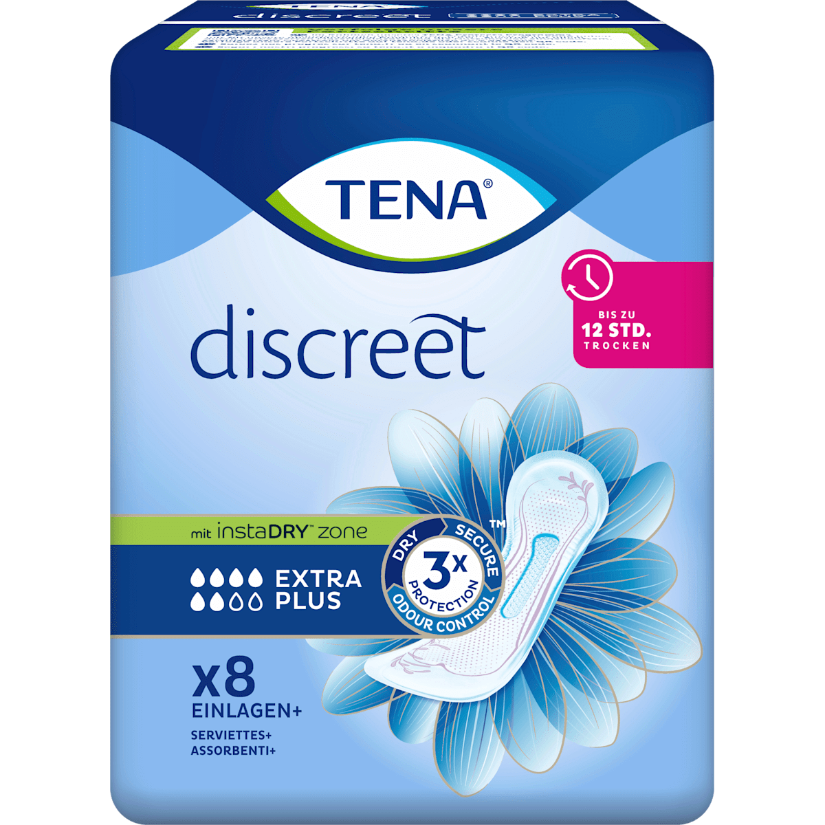 Tena Discreet Extra Plus Einlagen 8ST