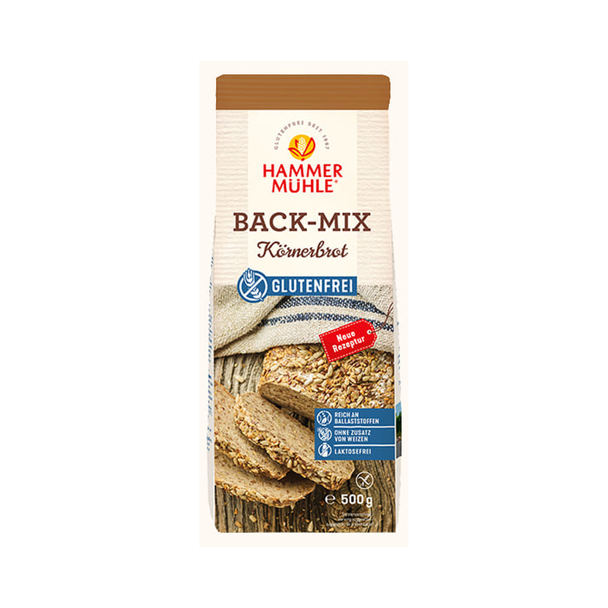 Hammermühle Back-Mix Körnerbrot 500g