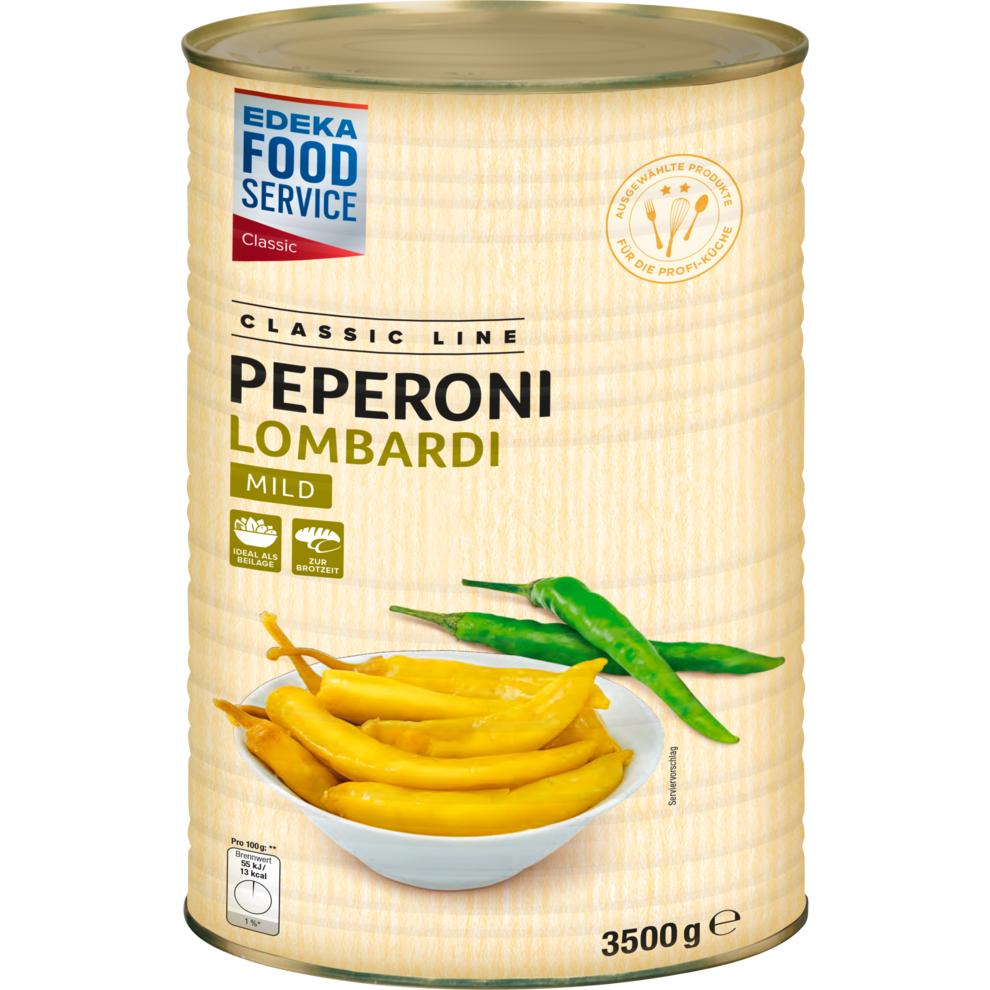 EDEKA Foodservice Classic Peperoni Lombardi 3500g