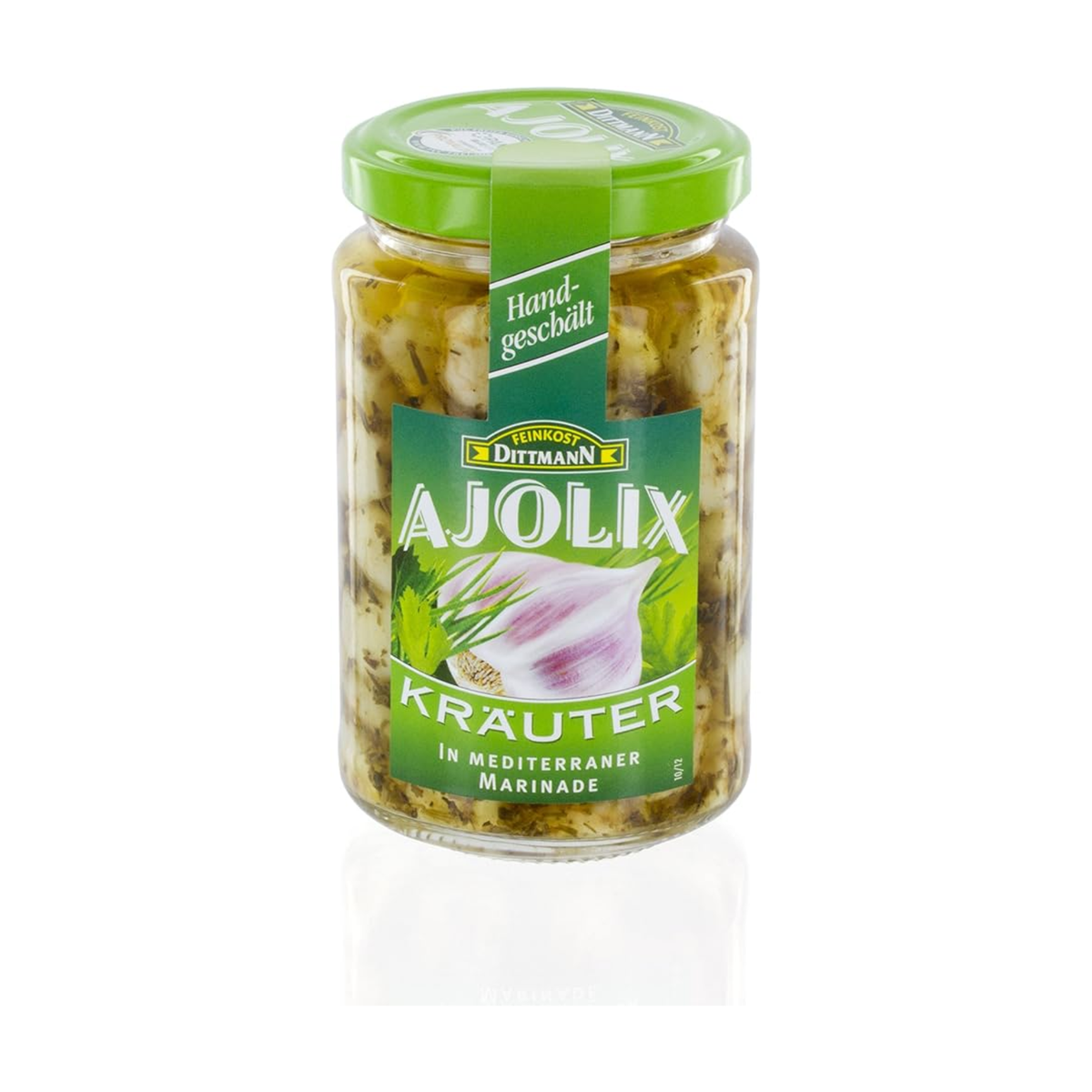 Feinkost Dittmann Ajolix Knoblauch in Kräutermarinade 230g