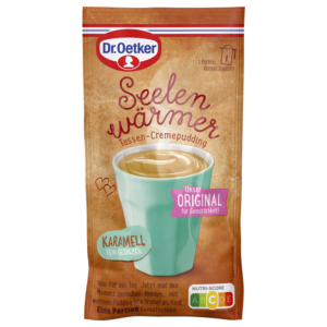 Dr.Oetker Seelenwärmer Tassenpudding Karamell für 150ml 58g
