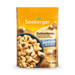 Seeberger Кешью обжаренный, солёный 150g