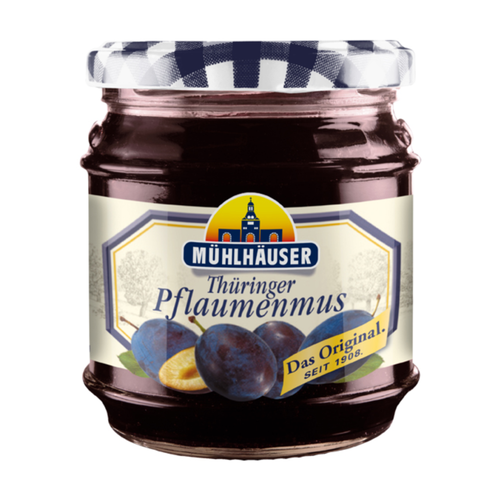 Mühlhäuser Pflaumenmus gewürzt 225g