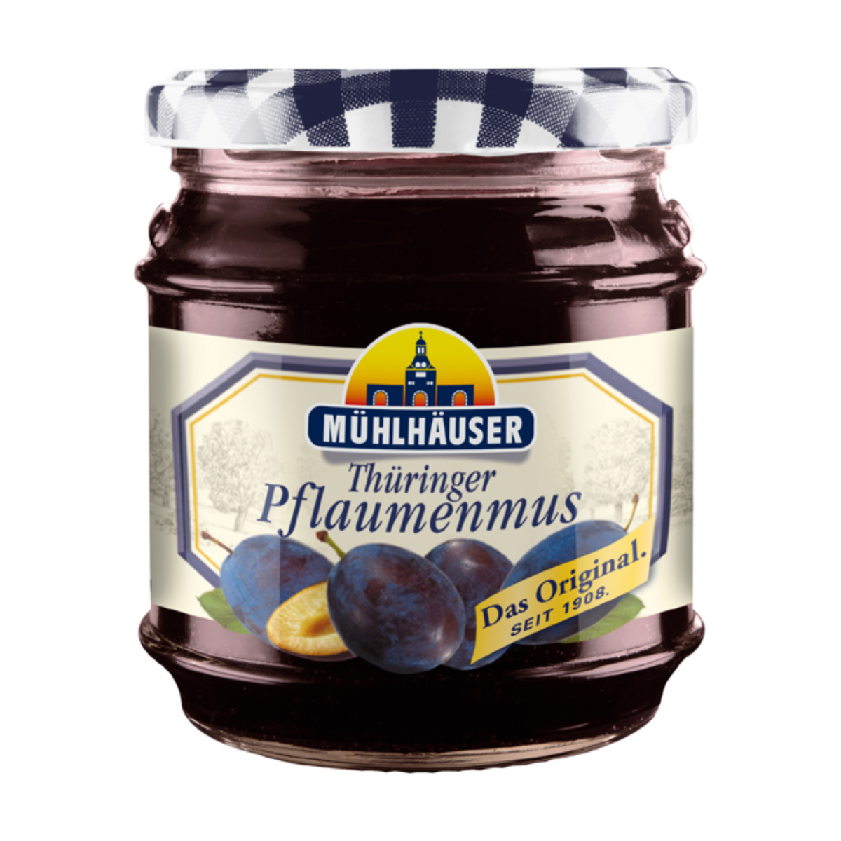 Mühlhäuser Pflaumenmus gewürzt 225g
