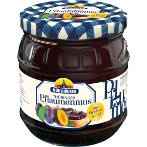 Mühlhäuser Original Thüringer Pflaumenmus pastös 450g