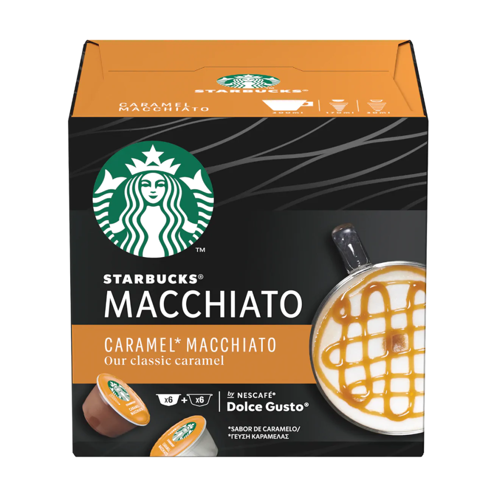 Starbucks Caramel Macchiato by Nescafe Dolce Gusto 6+6ST 127,8g