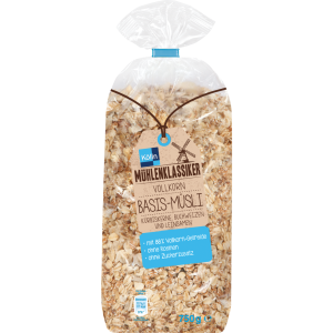 Mühlenklassiker Vollkorn Basis-Müsli 750g