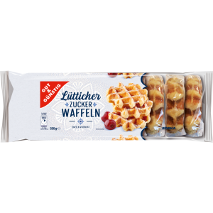 GUT&GÜNSTIG Lütticher Zuckerwaffeln 550g