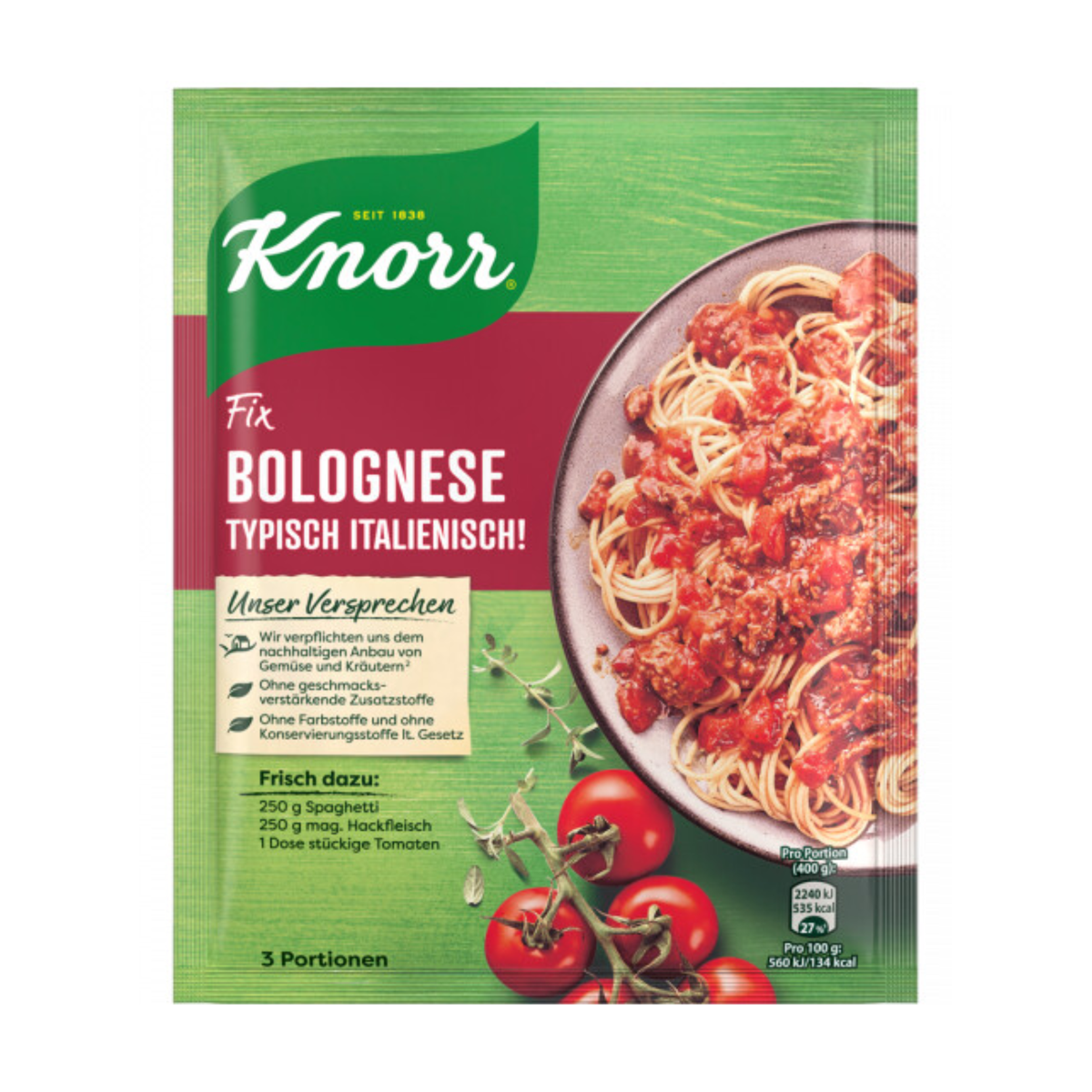 Knorr Fix Bolognese Typisch Italienisch! 42g