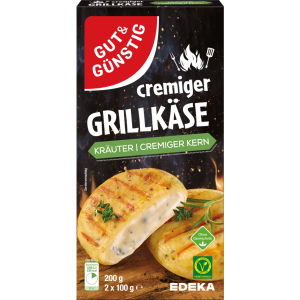 GUT&GÜNSTIG Grill-und Pfannenkäse Kräuter 55% 200g VLOG